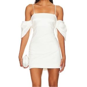 REVOVLE | "LIKELY" Capri Dress Mini White Dress
